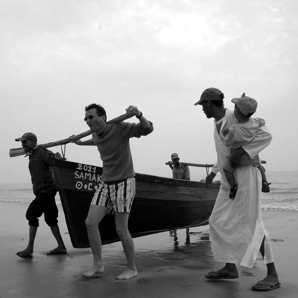 Black and white photo 1